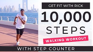 10000 Steps at Home  1 Hour Workout  Daily Workout at home [upl. by Asiluj]