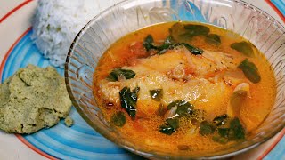 Mauritian Cuisine Fish Soup with Moringa Leaves  Bouillon Poisson Brèdes Mouroum [upl. by Hemminger648]