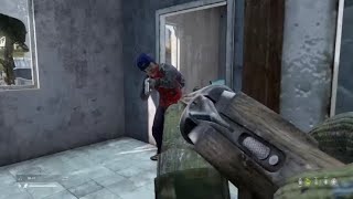 DayZ just a fun shotgun fight in the PD [upl. by Rigby]