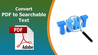 How to convert pdf to searchable text using Adobe Acrobat Pro DC [upl. by Imaon201]