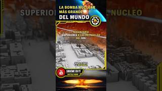 ¿Y si la BOMBA NUCLEAR más potente del mundo CAE en MADRID [upl. by Mervin]