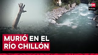 Canta menor murió ahogado tras caer al río Chillón [upl. by Arahc]