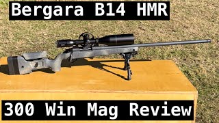 Bergara B14 HMR 300 Win Mag Review [upl. by Nhguavoj]