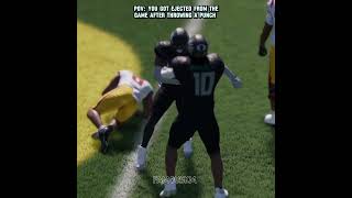 KICKED OUT THE GAME SMH… football ncaa25 collegefootball college25 oregon [upl. by Kelleher]