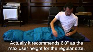 Sea to Summit Traveller TR I ultralight down sleeping bag review [upl. by Benton]