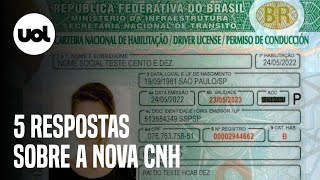 Nova CNH esclarecemos 5 dúvidas sobre o novo documento [upl. by Troth733]