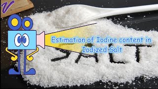 Determination of Iodine Content in Iodized Salt [upl. by Kitrak]