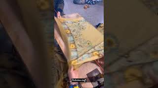 how to cut pashmina scarf shortvideo youtubeshorts pashninacraft fashion shorts [upl. by Annoid]