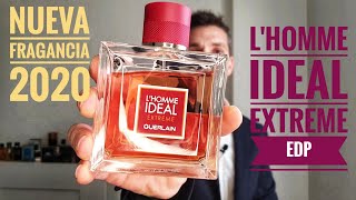 NUEVO PERFUME 2020 LHOMME IDEAL EXTREME EDP DE GUERLAIN RESEÑA ESPAÑOL [upl. by Will]