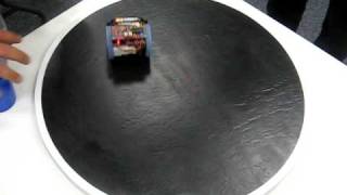 Sumovore Mini Sumo Robot Kit Test Run [upl. by Nonez967]