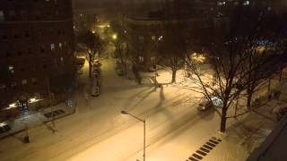 Snowzilla Storms DC  The Beginning timelapse video [upl. by Teevens]