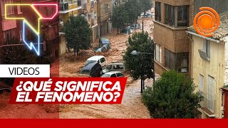 Impactantes imágenes de lo que dejó el trágico temporal en España [upl. by Halsey972]