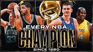 EVERY NBA Championship Celebration 19802023 🏆 [upl. by Ronica]