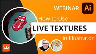 Astute Graphics Webinar 17 June 2020  How to add LIVE textures in Illustrator with Texturino [upl. by Reinar]