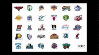 NBA Logos through the years 19492012 [upl. by Caren]