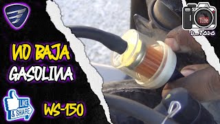 154  ITALIKA WS150 NO BAJA GASOLINA AL FILTRO [upl. by Tomlin]