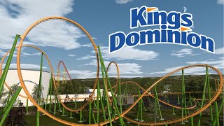 Leaked 2025 Kings Dominion Launched Wing Coaster  NoLimits 2 Concept [upl. by Neved]