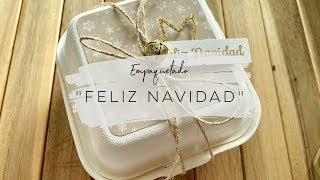 EMPAQUETADO quotFELIZ NAVIDADquot [upl. by Ahsaei839]