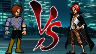 Gildarts VS Shanks Jump force mugen [upl. by Bartley]