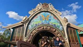 Plopsaland De Panne The Ride To Happiness 3rd Car POV April 2024 [upl. by Aicssej]