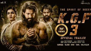 KGF chapter 3 Official Trailer Release 2024  Tseries  KGF tasers RLEASE kgf3 tseries yash [upl. by Anuala]