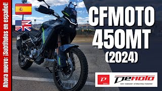 CFMoto 450MT 2024  Test Ride Review Walkaround and Soundcheck  VLOG 410 [upl. by Sollars530]