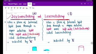 dextrorotory and levorotatory neet biomolecules carbohydrate [upl. by Yzus]