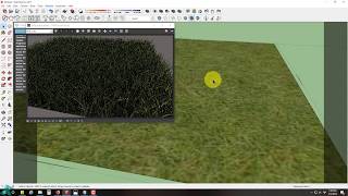 Cara Membuat Rumput 3D Menggunakan Fur Sketchup [upl. by Eusebio]