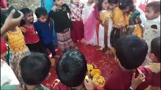 my baby school in bathukamma celebration [upl. by Neelehtak]