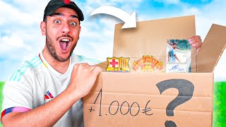 ABRO Caja Misteriosa de 1000€ INCREIBLE UNBOXING DE CARTAS DE FÚTBOL [upl. by Thamora310]