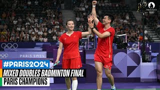 Mixed Doubles Badminton Final 🏸  Paris Champions [upl. by Feldman]