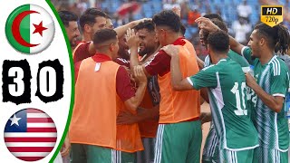 Algeria vs Liberia 30 Highlights amp All Goals  Afcon Quafiliers 2024 [upl. by Leinehtan]