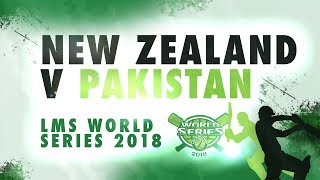 Pakistan v New Zealand  LMS Chester World Series 2018  Day 2 [upl. by Lleirbag688]