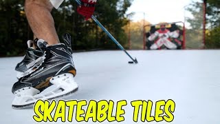 Hockey Tiles You can Skate on Revolution Tiles Review [upl. by Klayman]