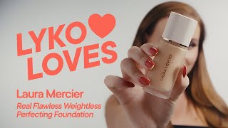 Lyko Loves Laura Mercier Real Flawless Weightless Perfecting Foundation [upl. by Broadbent727]