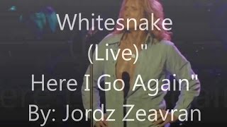 Whitesnake Live Here I Go Again LyricsFullHD [upl. by Ramirolg592]