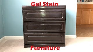 Tutorial How to Gel Stain Furniture [upl. by Ivanna621]