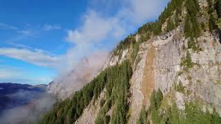 Weglosen HochYbrig Nebel  4k Drone Switzerland  Drohne Schweiz [upl. by Oiril911]