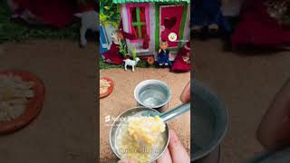 mini kitchen sweet Pongal aj bana ke minicooking kitchen me viralvideo cookingmini miniature [upl. by Bianchi]