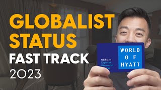 Fastest Way to Hyatt Globalist Status in 2023  Bilt x Hyatt [upl. by Axela]