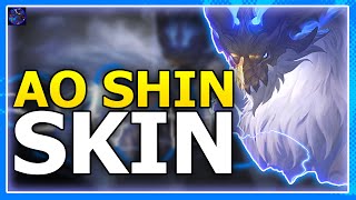 FINALLY AO SHIN NEW STORM DRAGON AURELION SOL Skin Coming To League Of Legends But Like FOR REAL [upl. by Wainwright]