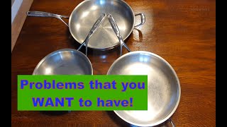 Demeyere Atlantis Proline 7 Fry Pan  Two Practical Disadvantages [upl. by Aitekram]