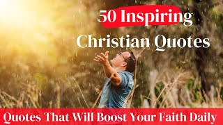 Christian Quotes That Will Boost Your Faith and Trust In God [upl. by Isus]