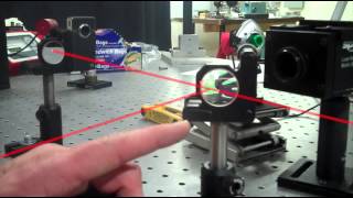 Michelson Interfereomter Alignment SAMPLE [upl. by Anigriv46]