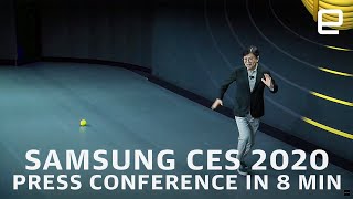 Samsung at CES 2020 in 7 minutes [upl. by Maon252]