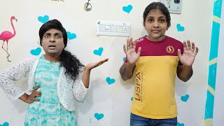 Monika changed as her father 👨  comedy video  funny video  Prabhu sarala lifestyle [upl. by Siraved]