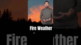 Fire Weather  Bushfire amp Wildfire Australia facts bushfire memes [upl. by Charo]