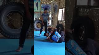 fighting practice my Pencak Silat Training Center Sarupathar Town Golaghat Assam [upl. by Hassi]