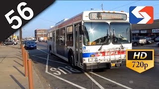 SEPTA Ride 2003 New Flyer D40LF 5683 on route 56 to 23rdVenango HD [upl. by Annoval482]