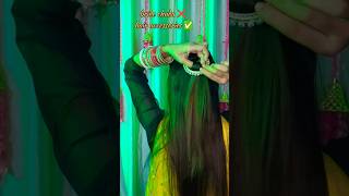 quotBride Chuda Ka Hairstyle Tutorialquotindianwedding weddinghairbun wedding [upl. by Lunna561]